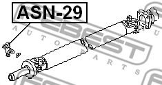 Муфта кардана FEBEST ASN-29 Муфта кардана FEBEST ASN-29