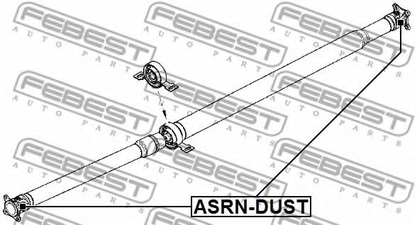Муфта кардана FEBEST ASRN-DUST Муфта кардана FEBEST ASRN-DUST