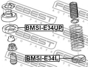 Тарелка пружины FEBEST BMSI-E34UP Тарелка пружины FEBEST BMSI-E34UP