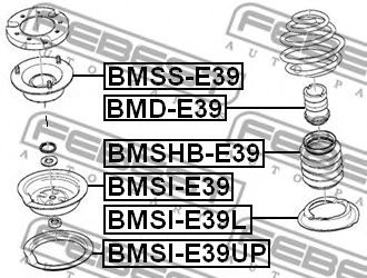 Тарелка пружины FEBEST BMSI-E39 Тарелка пружины FEBEST BMSI-E39