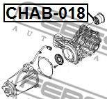 Опора, дифференциал FEBEST CHAB-018 Опора, дифференциал FEBEST CHAB-018