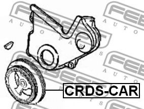 Шкив коленвала FEBEST CRDS-CAR Шкив коленвала FEBEST CRDS-CAR