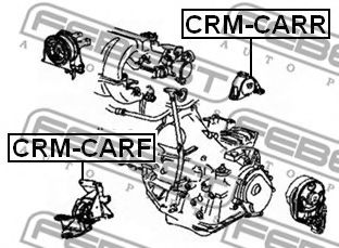 Подушка двигателя FEBEST CRM-CARR Подушка двигателя FEBEST CRM-CARR