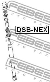 Дистанционная труба, амортизатор FEBEST DSB-NEX Дистанционная труба, амортизатор FEBEST DSB-NEX