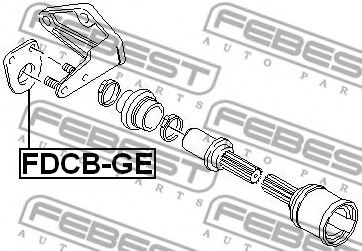 Подшипник, приводной вал FEBEST FDCB-GE Подшипник, приводной вал FEBEST FDCB-GE