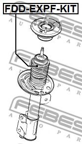 Отбойник FEBEST FDD-EXPF-KIT Отбойник FEBEST FDD-EXPF-KIT