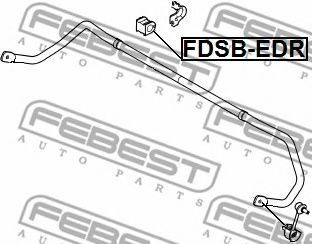 Втулка стабилизатора FEBEST FDSB-EDR Втулка стабилизатора FEBEST FDSB-EDR
