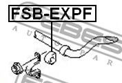 Втулка стабилизатора FEBEST FSB-EXPF Втулка стабилизатора FEBEST FSB-EXPF