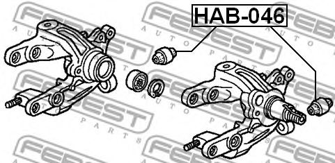 Сайлентблок рычага FEBEST HAB-046 Сайлентблок рычага FEBEST HAB-046
