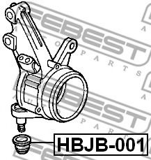 Шаровая опора комплект FEBEST HBJB-001 Шаровая опора комплект FEBEST HBJB-001