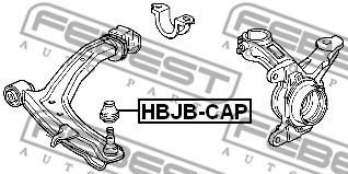 Шаровая опора комплект FEBEST HBJB-CAP Шаровая опора комплект FEBEST HBJB-CAP