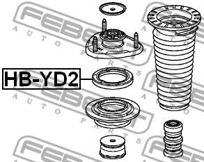 Подшипник амортизатора FEBEST HB-YD2 Подшипник амортизатора FEBEST HB-YD2