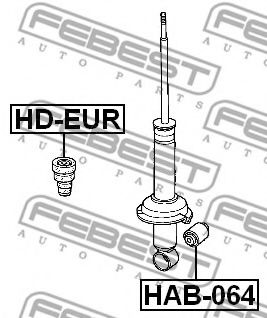 Отбойник FEBEST HD-EUR Отбойник FEBEST HD-EUR