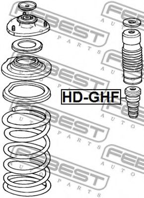 Отбойник FEBEST HD-GHF Отбойник FEBEST HD-GHF