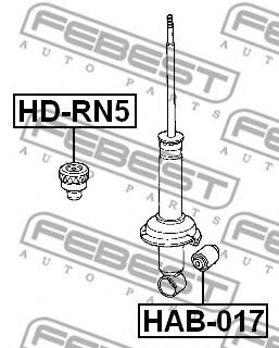 Отбойник FEBEST HD-RN5 Отбойник FEBEST HD-RN5