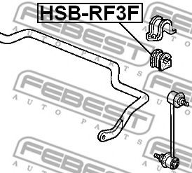 Втулка стабилизатора FEBEST HSB-RF3F Втулка стабилизатора FEBEST HSB-RF3F