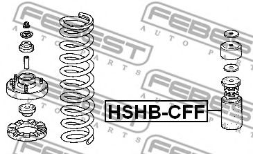 Пыльник амортизатора FEBEST HSHB-CFF Пыльник амортизатора FEBEST HSHB-CFF