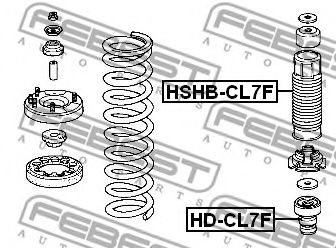 Пыльник амортизатора FEBEST HSHB-CL7F Пыльник амортизатора FEBEST HSHB-CL7F