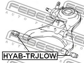Сайлентблок рычага FEBEST HYAB-TRJLOW Сайлентблок рычага FEBEST HYAB-TRJLOW