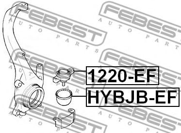 Шаровая опора комплект FEBEST HYBJB-EF Шаровая опора комплект FEBEST HYBJB-EF
