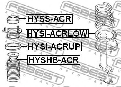 Пыльник амортизатора FEBEST HYSHB-ACR Пыльник амортизатора FEBEST HYSHB-ACR