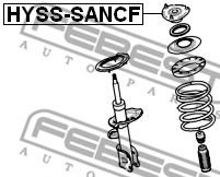 Подвеска, амортизатор FEBEST HYSS-SANCF Подвеска, амортизатор FEBEST HYSS-SANCF