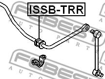 Втулка стабилизатора FEBEST ISSB-TRR Втулка стабилизатора FEBEST ISSB-TRR