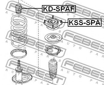 Подвеска, амортизатор FEBEST KSS-SPA Подвеска, амортизатор FEBEST KSS-SPA