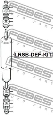 Дистанционная труба, амортизатор FEBEST LRSB-DEF-KIT Дистанционная труба, амортизатор FEBEST LRSB-DEF-KIT