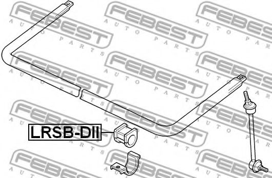 Втулка стабилизатора FEBEST LRSB-DII Втулка стабилизатора FEBEST LRSB-DII