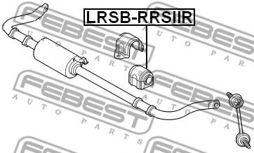 Втулка стабилизатора FEBEST LRSB-RRSIIR Втулка стабилизатора FEBEST LRSB-RRSIIR