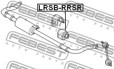 Втулка стабилизатора FEBEST LRSB-RRSR Втулка стабилизатора FEBEST LRSB-RRSR
