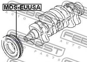 Шкив коленвала FEBEST MDS-EUUSA Шкив коленвала FEBEST MDS-EUUSA