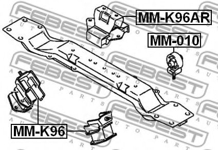 Подушка двигателя FEBEST MM-K96 Подушка двигателя FEBEST MM-K96