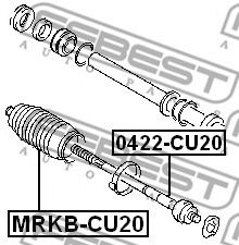 Пыльник рулевой рейки FEBEST MRKB-CU20 Пыльник рулевой рейки FEBEST MRKB-CU20