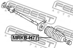Пыльник рулевой рейки FEBEST MRKB-H77 Пыльник рулевой рейки FEBEST MRKB-H77