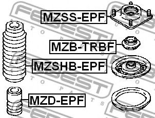 Отбойник FEBEST MZD-EPF Отбойник FEBEST MZD-EPF