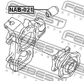 Сайлентблок рычага FEBEST NAB-021 Сайлентблок рычага FEBEST NAB-021