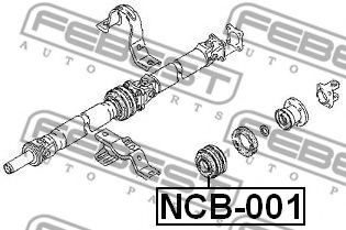 Подвесной подшипник FEBEST NCB-001 Подвесной подшипник FEBEST NCB-001