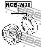 Подвесной подшипник FEBEST NCB-W30 Подвесной подшипник FEBEST NCB-W30