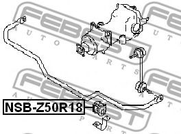 Втулка стабилизатора FEBEST NSB-Z50R18 Втулка стабилизатора FEBEST NSB-Z50R18