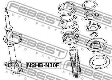Пыльник амортизатора FEBEST NSHB-N30F Пыльник амортизатора FEBEST NSHB-N30F