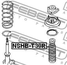Пыльник амортизатора FEBEST NSHB-T30R Пыльник амортизатора FEBEST NSHB-T30R