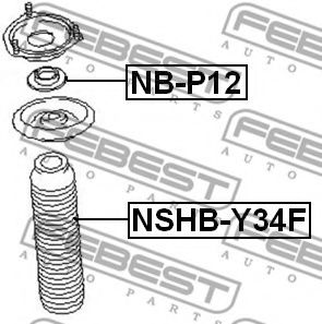 Пыльник амортизатора FEBEST NSHB-Y34F Пыльник амортизатора FEBEST NSHB-Y34F