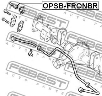 Втулка стабилизатора FEBEST OPSB-FRONBR Втулка стабилизатора FEBEST OPSB-FRONBR