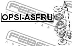 Тарелка пружины FEBEST OPSI-ASFRU Тарелка пружины FEBEST OPSI-ASFRU