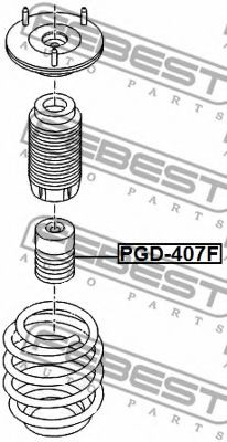 Отбойник FEBEST PGD-407F Отбойник FEBEST PGD-407F
