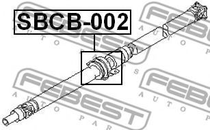 Подвесной подшипник FEBEST SBCB-002 Подвесной подшипник FEBEST SBCB-002