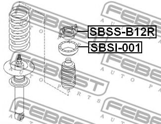 Подвеска, амортизатор FEBEST SBSS-B12R Подвеска, амортизатор FEBEST SBSS-B12R