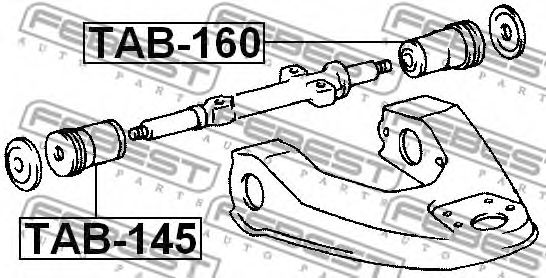 Сайлентблок рычага FEBEST TAB-160 Сайлентблок рычага FEBEST TAB-160